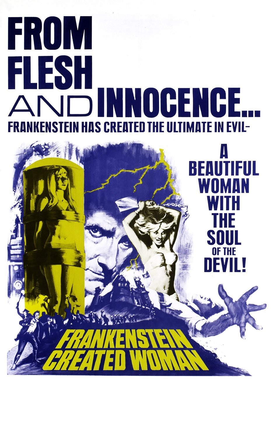 1976 Frankenstein Created Woman