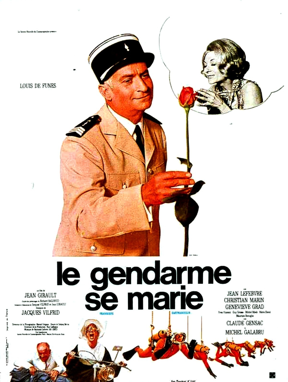 The Gendarme Gets Married (Le gendarme se marie) 1968