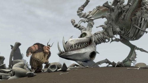 افسانه اژدهای استخوانخوار