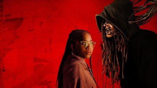 دختر سیاه خشمگین و هیولای او